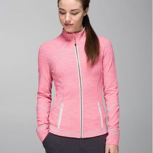 lululemon athletica Forme Jacket Cuffins In Wee Are From Space Neon Pink